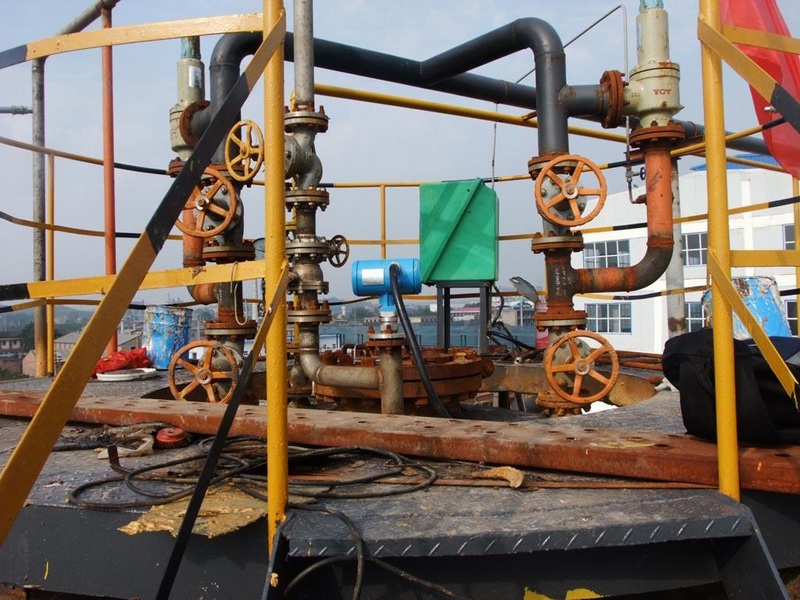 丰喜肥业（集团）股份公司液氨球罐导波雷达液位计