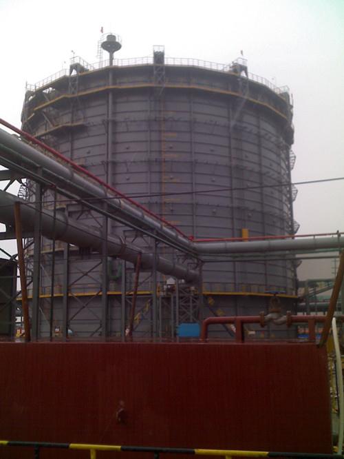 雷达物位计测量煤气柜位应用